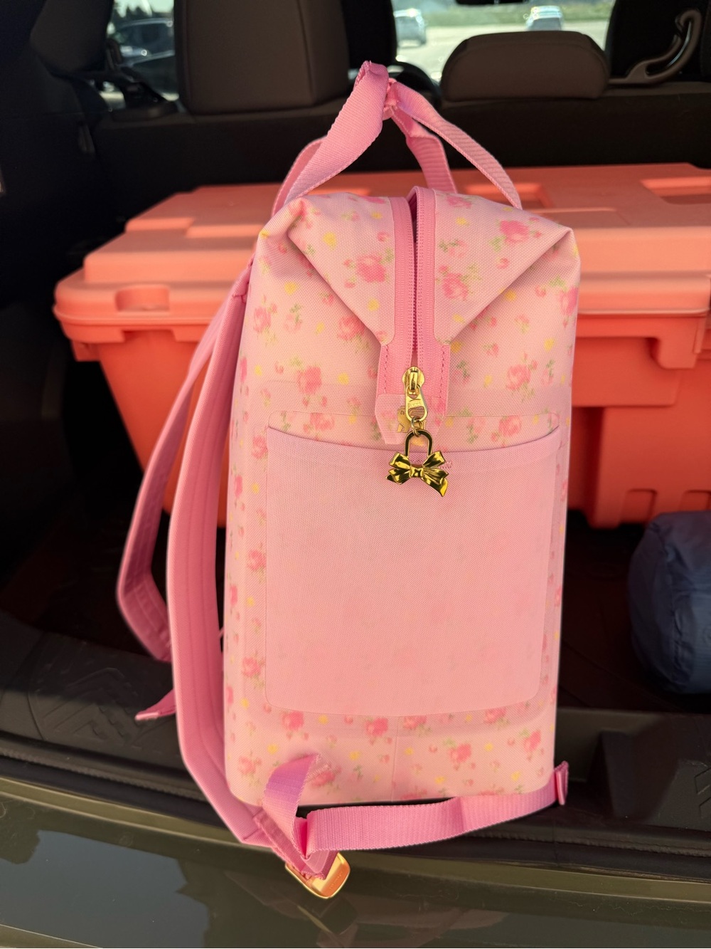 Stanley 1913 x LoveShackFancy All Day Madeleine Mini Cooler Backpack - Picture 6 of 8
